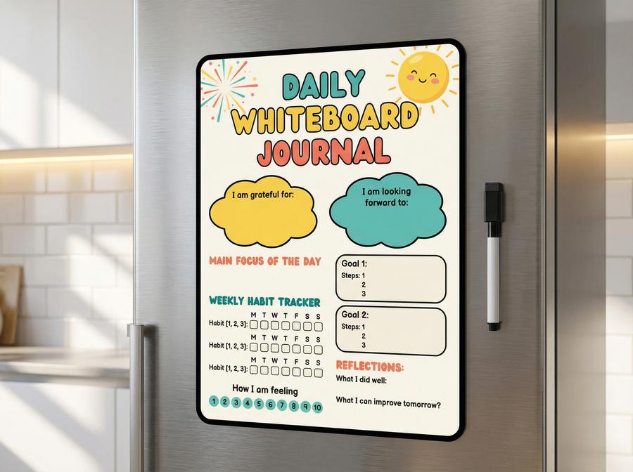 Daily Whiteboard Journal