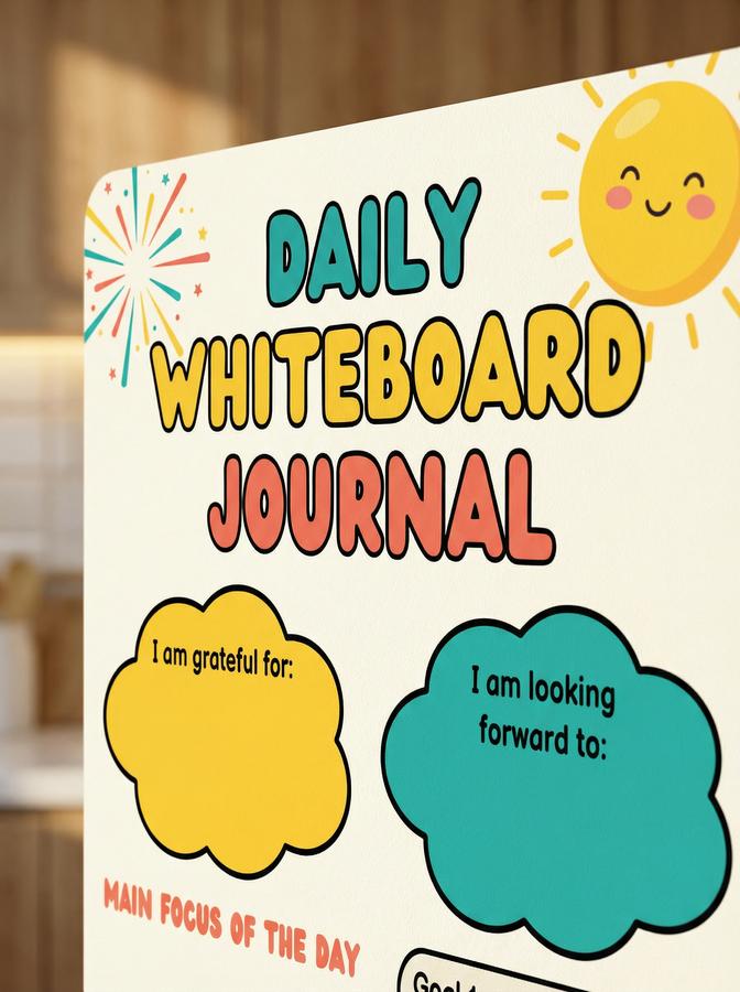 Daily Whiteboard Journal