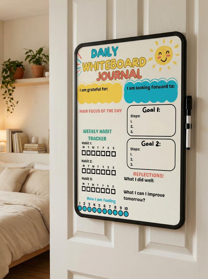 Daily Whiteboard Journal